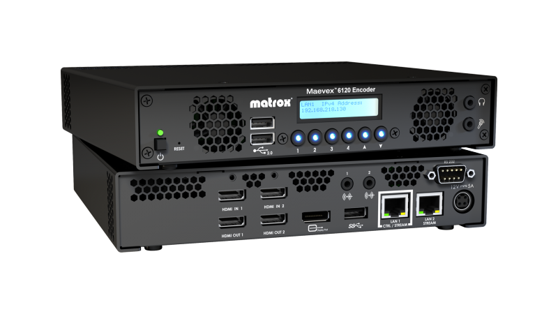 Maevex 6120 Dual 4K Enterprise Encoder Appliance